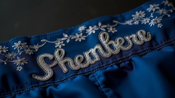 Personnalisez votre short de boxe avec broderie créative